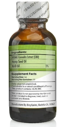 King Kalm Natural Broad-Spectrum Oil