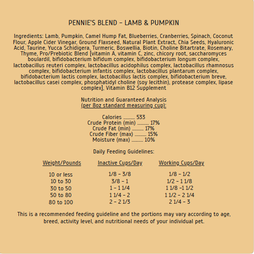 My Pup's Best Kibble 22 LB Bag