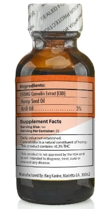 King Kalm Natural Broad-Spectrum Oil