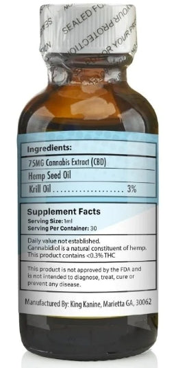 King Kalm Natural Broad-Spectrum Oil