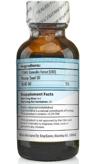 King Kalm Natural Broad-Spectrum Oil