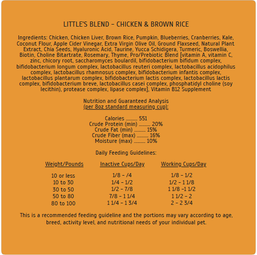 My Pup's Best Kibble 5 LB Bag