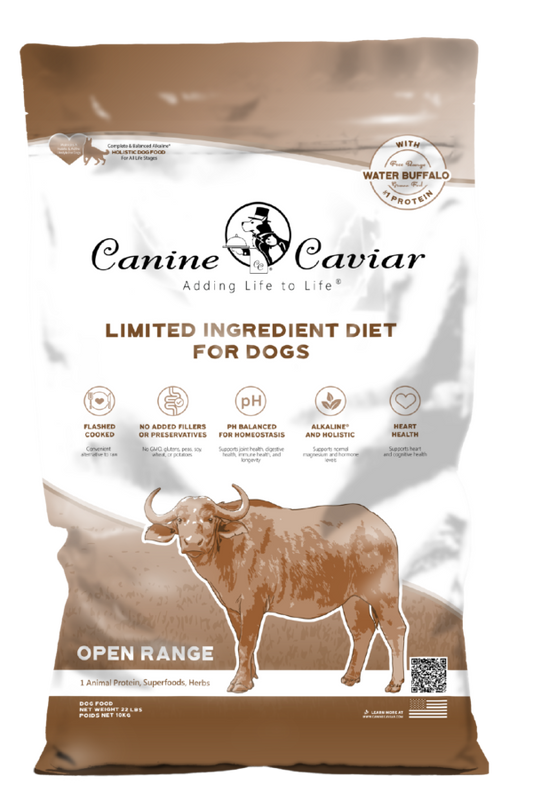 Canine Caviar Open Range (Water Buffalo & Chickpea)