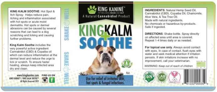 KING KALM Soothe for Pets