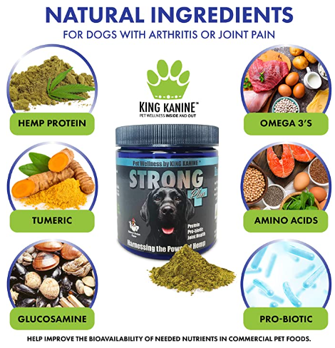 Strong Plus + Probiotic, Protein, & Joints - for Dogs & Cats