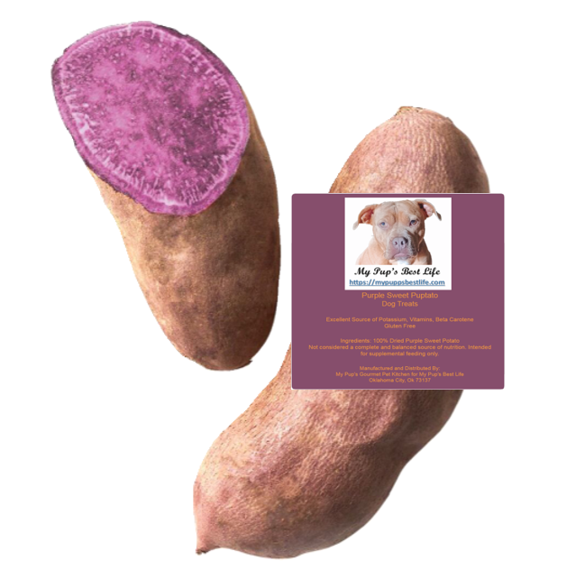 My Pup's Best Dried Purple Sweet Puptatoes